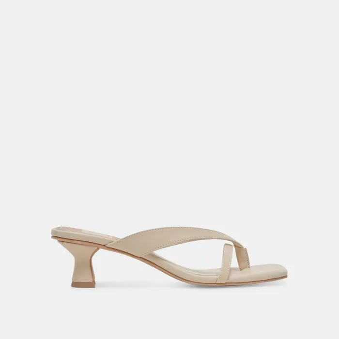 Sandals Women Dolce Vita Brevel Heels Ivory Stella