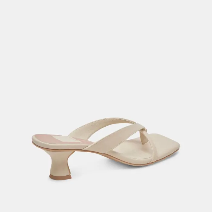 Sandals Women Dolce Vita Brevel Heels Ivory Stella