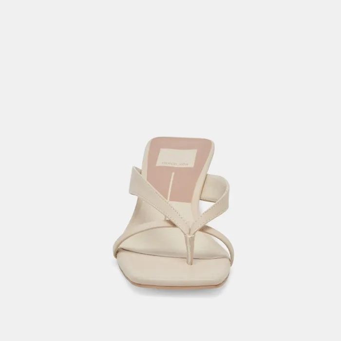 Sandals Women Dolce Vita Brevel Heels Ivory Stella
