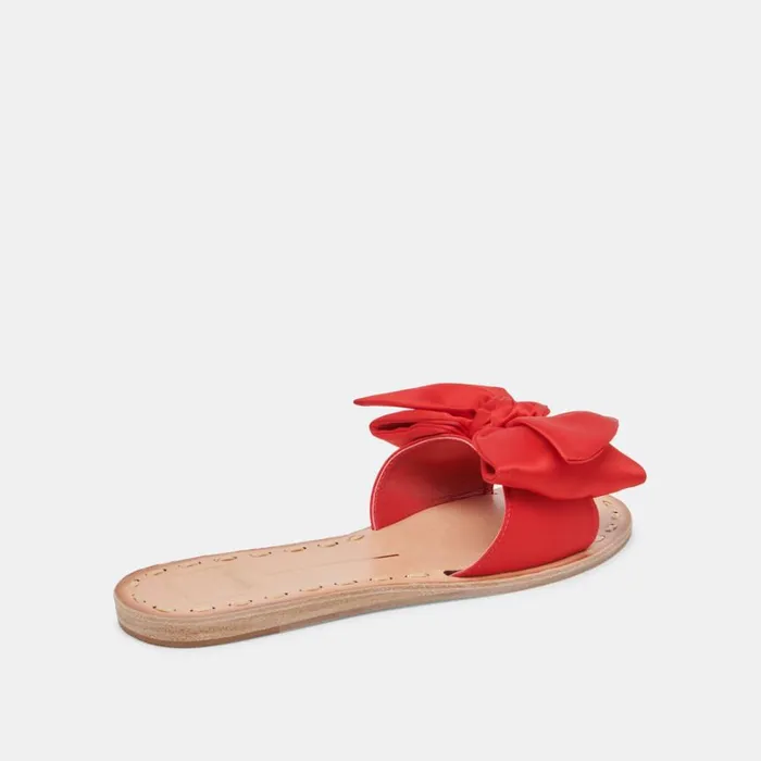 Sandals Women Dolce Vita Darsey Sandals Red Satin