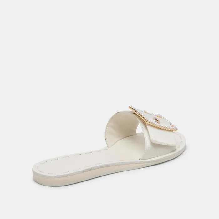 Sandals Women Dolce Vita Dasa Pearl Sandals Vanilla Silk