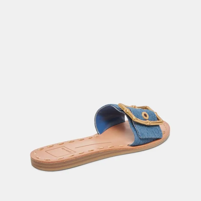 Sandals Women Dolce Vita Dasa Sandals Blue Denim