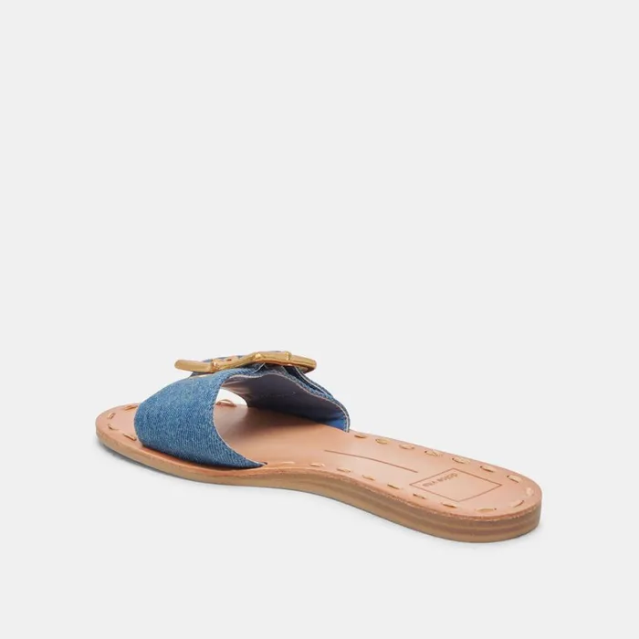 Sandals Women Dolce Vita Dasa Sandals Blue Denim