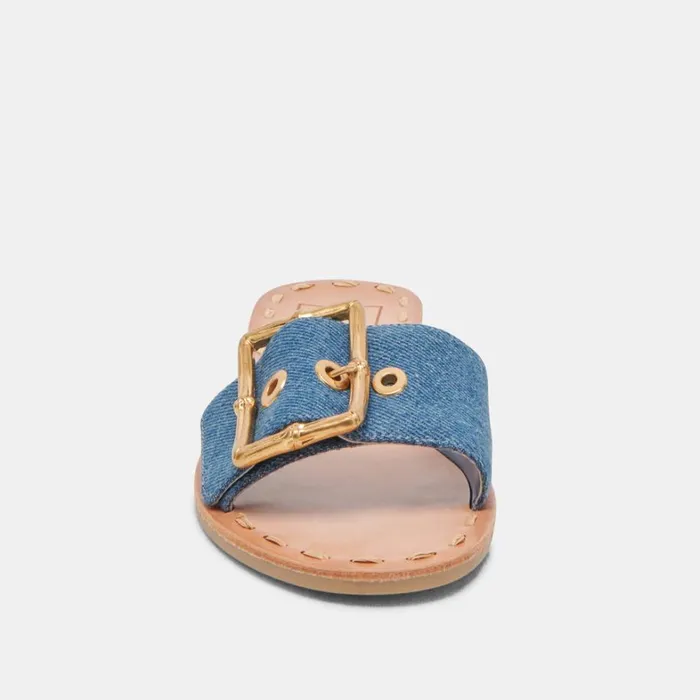 Sandals Women Dolce Vita Dasa Sandals Blue Denim