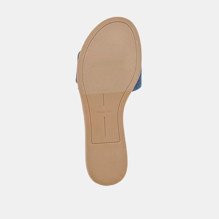 Sandals Women Dolce Vita Dasa Sandals Blue Denim