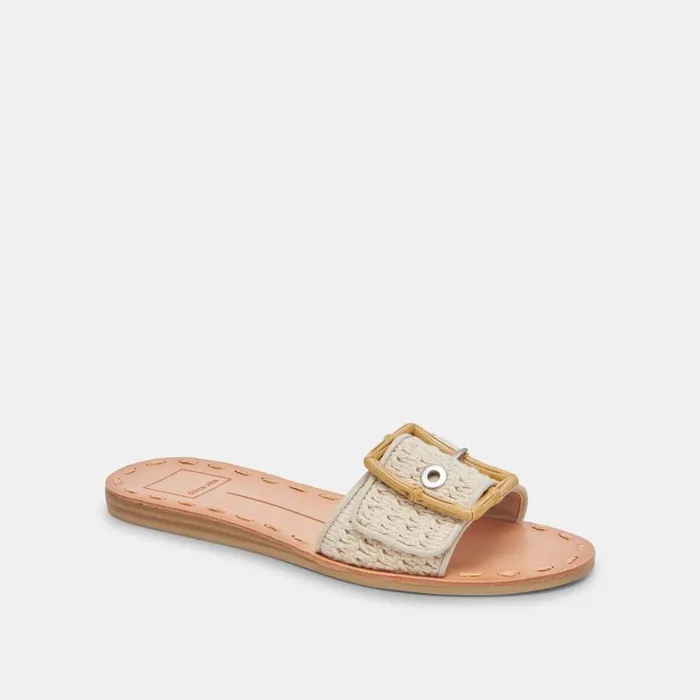 Sandals Women Dolce Vita Dasa Wide Sandals Sandstone Knit