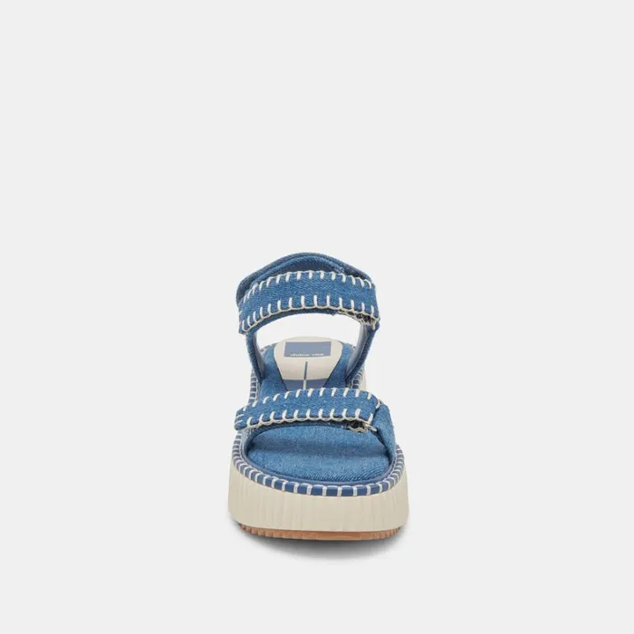 Sandals Women Dolce Vita Debra Sandals Blue Denim