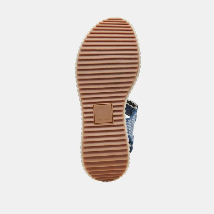 Sandals Women Dolce Vita Debra Sandals Blue Denim