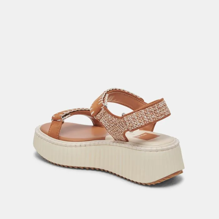 Sandals Women Dolce Vita Debra Sandals Tan Multi Nubuck