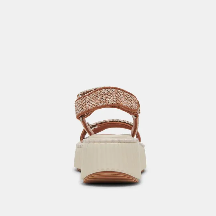 Sandals Women Dolce Vita Debra Sandals Tan Multi Nubuck