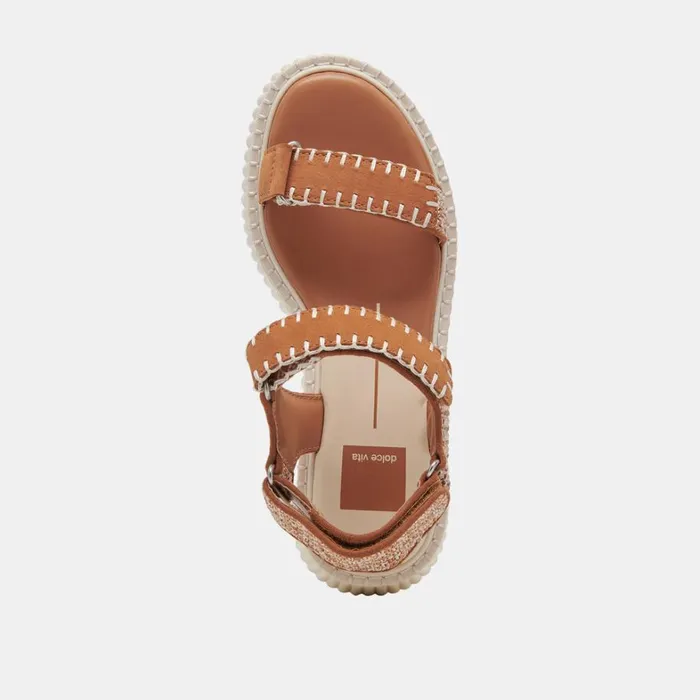 Sandals Women Dolce Vita Debra Sandals Tan Multi Nubuck