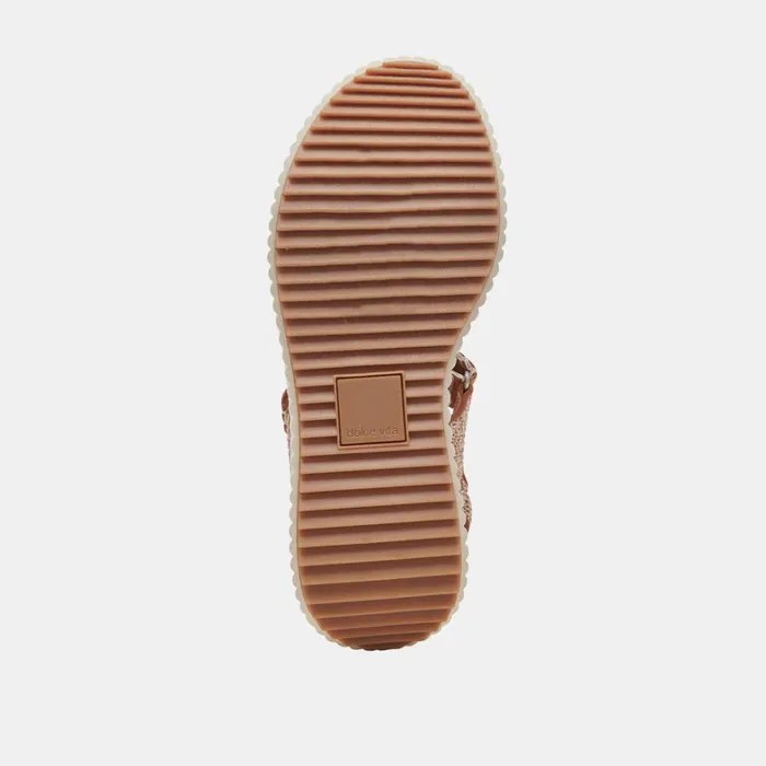 Sandals Women Dolce Vita Debra Sandals Tan Multi Nubuck