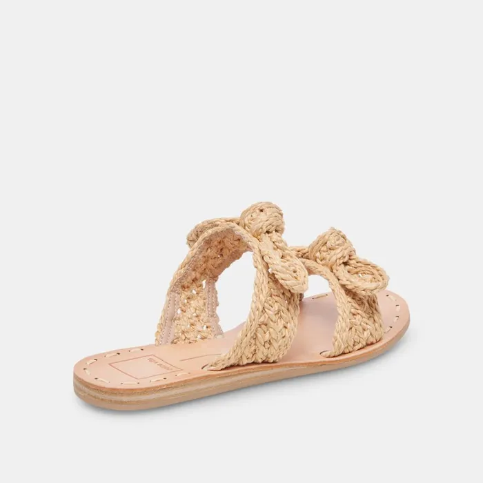 Sandals Women Dolce Vita Dinah Sandals Lt Natural Raffia