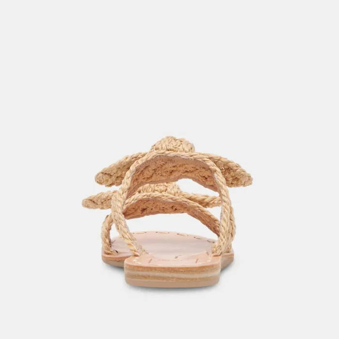 Sandals Women Dolce Vita Dinah Sandals Lt Natural Raffia