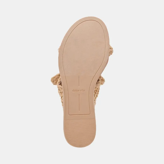 Sandals Women Dolce Vita Dinah Sandals Lt Natural Raffia