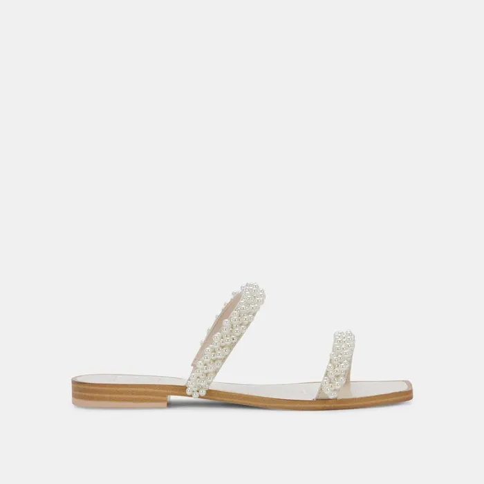 Sandals Women Dolce Vita Ivee Sandals Vanilla Pearls