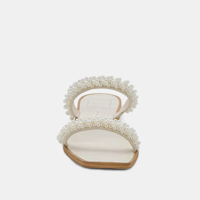 Sandals Women Dolce Vita Ivee Sandals Vanilla Pearls