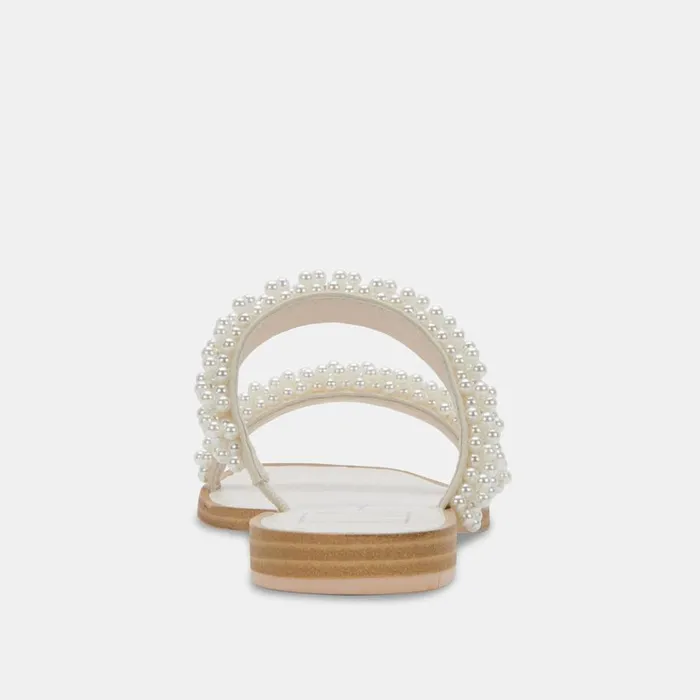 Sandals Women Dolce Vita Ivee Sandals Vanilla Pearls
