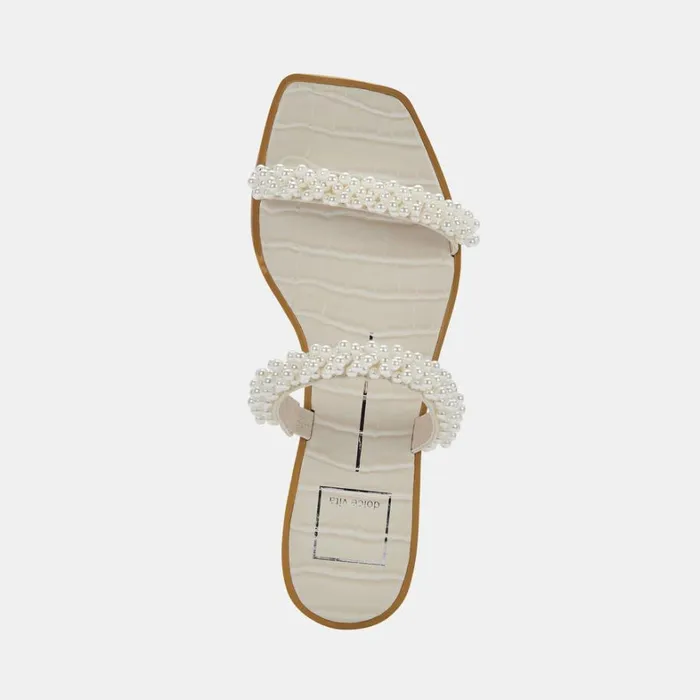 Sandals Women Dolce Vita Ivee Sandals Vanilla Pearls