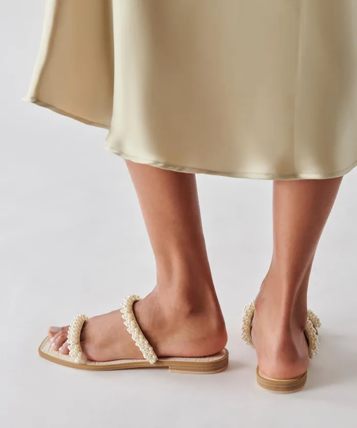Sandals Women Dolce Vita Ivee Sandals Vanilla Pearls