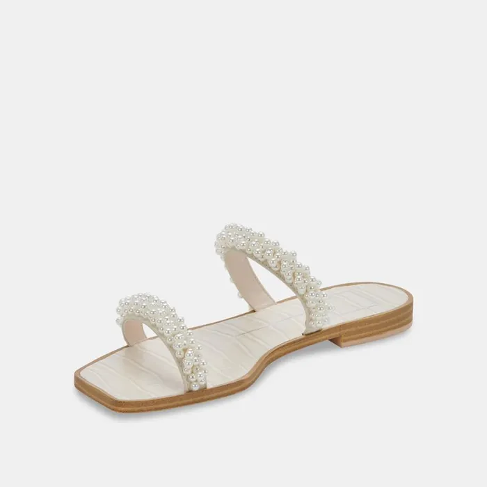 Sandals Women Dolce Vita Ivee Sandals Vanilla Pearls