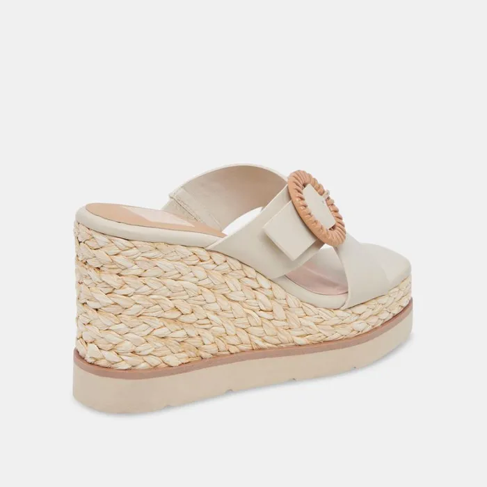 Sandals Women Dolce Vita Luiz Wedges Ivory Stella