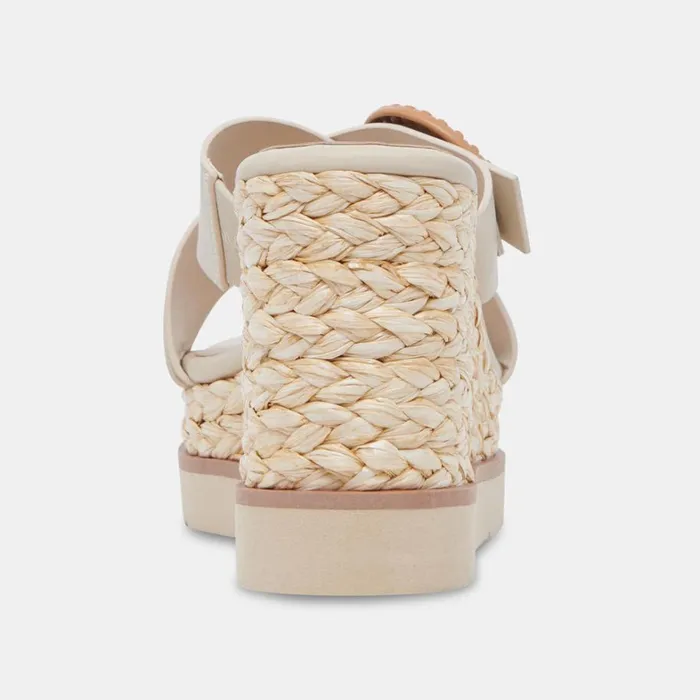 Sandals Women Dolce Vita Luiz Wedges Ivory Stella