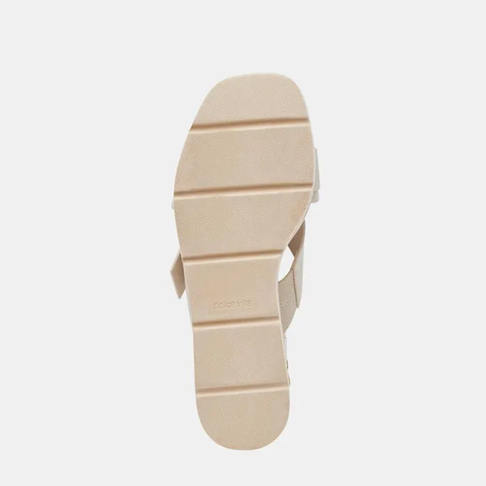 Sandals Women Dolce Vita Luiz Wedges Ivory Stella