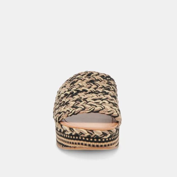 Sandals Women Dolce Vita Pazli Sandals Black Multi Woven