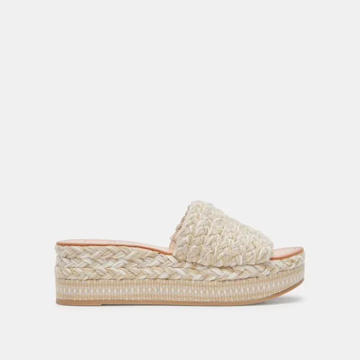 Sandals Women Dolce Vita Pazli Sandals Ivory Multi Woven