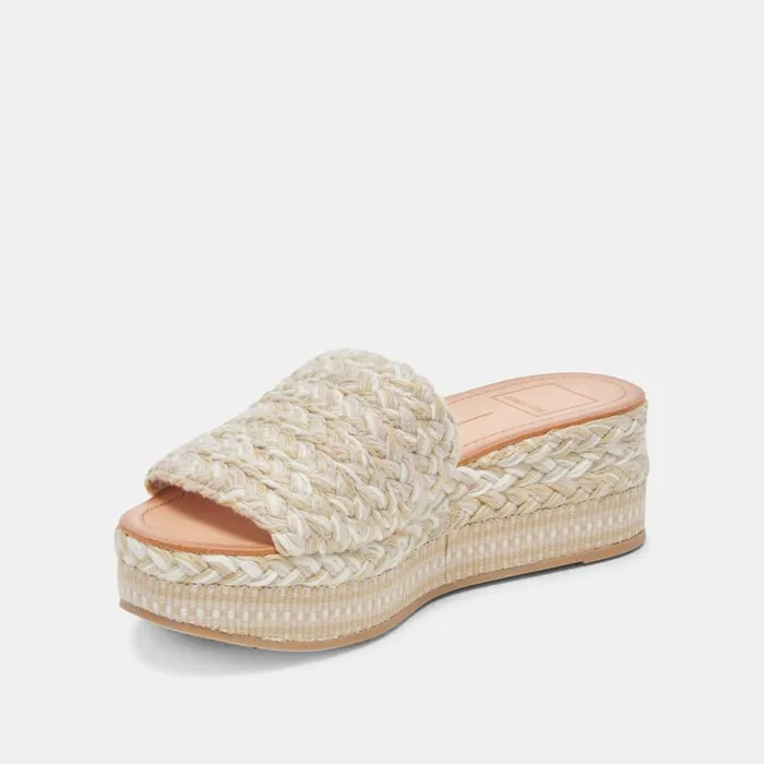 Sandals Women Dolce Vita Pazli Sandals Ivory Multi Woven
