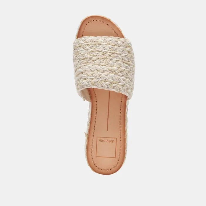 Sandals Women Dolce Vita Pazli Sandals Ivory Multi Woven