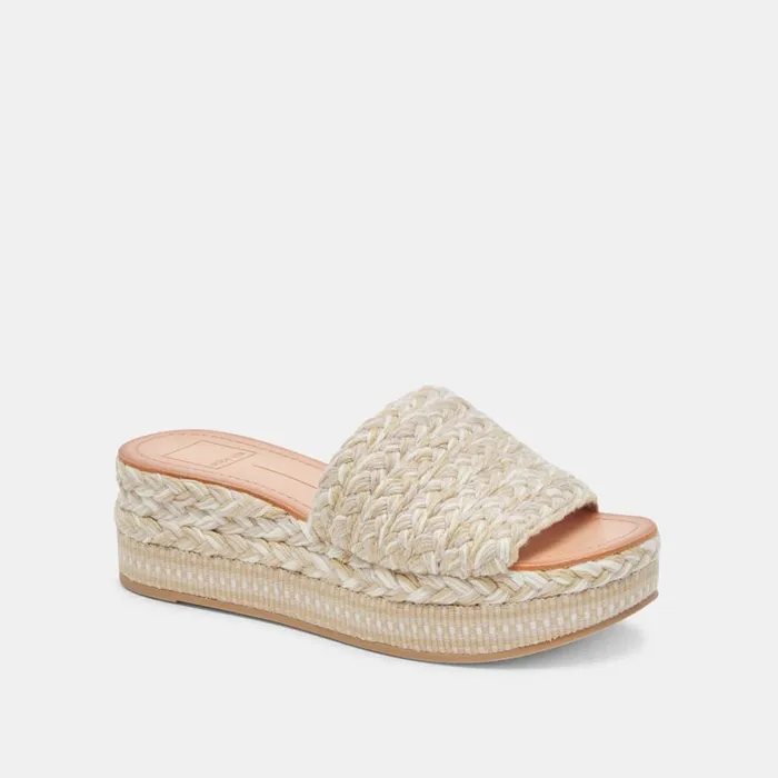 Sandals Women Dolce Vita Pazli Sandals Ivory Multi Woven