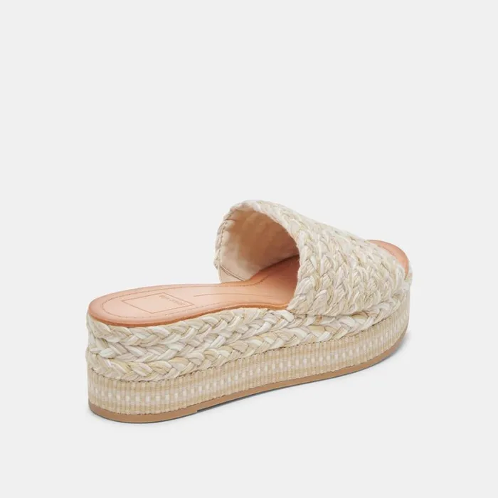 Sandals Women Dolce Vita Pazli Sandals Ivory Multi Woven