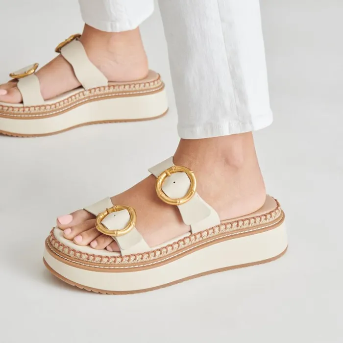 Sandals Women Dolce Vita Rysha Sandals Ivory Leather