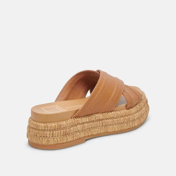 Sandals Women Dolce Vita Weslee Sandals Tan Leather