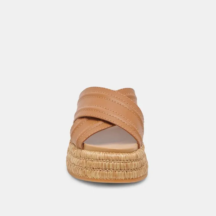 Sandals Women Dolce Vita Weslee Sandals Tan Leather