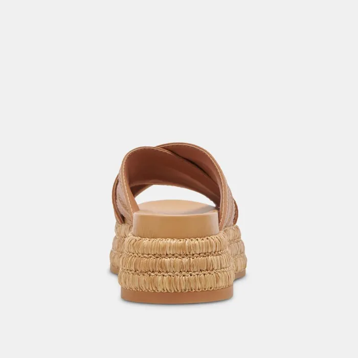 Sandals Women Dolce Vita Weslee Sandals Tan Leather