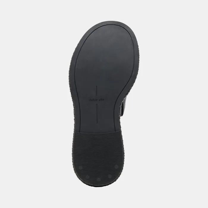 Sandals Women Dolce Vita Wimsyn Sandals Black Leather