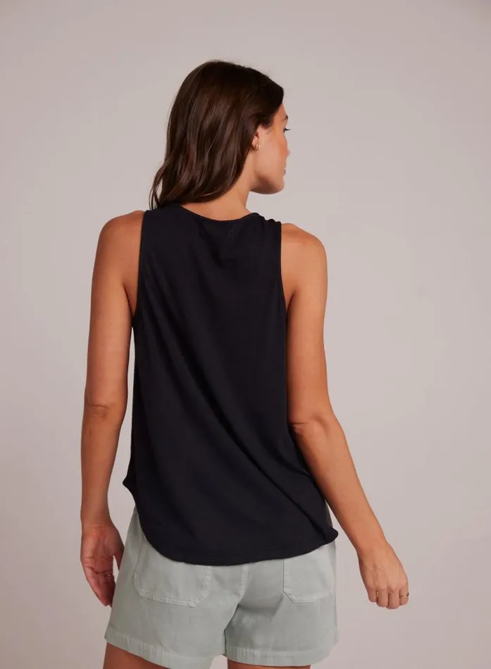 Scoop Neck Tank 8211 Black Women Bella Dahl TShirts Scoop Neck Tank 8211 Black Women Bella Dahl TShirts