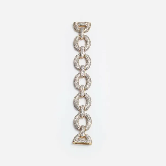 Self Portrait Bracelets Gold Crystal Link Bracelet 8211 Women