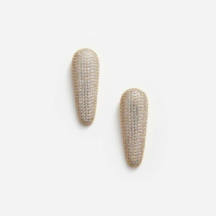 Self Portrait Earrings Gold Crystal Bar Earrings 8211 Women