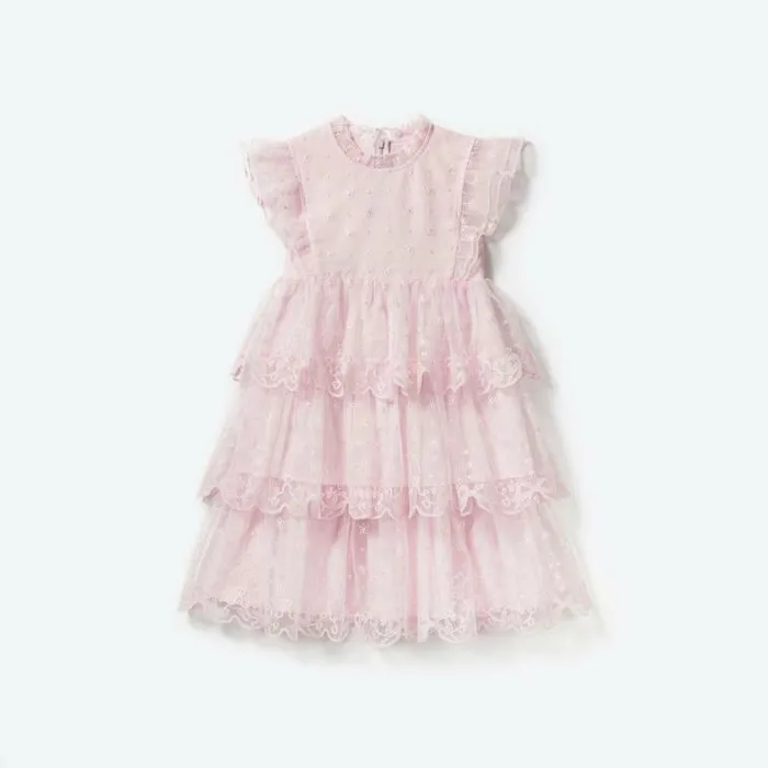 Self Portrait Flower Girl Pink Tulle Dress 8211 Women