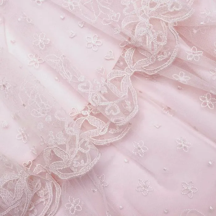 Self Portrait Flower Girl Pink Tulle Dress 8211 Women
