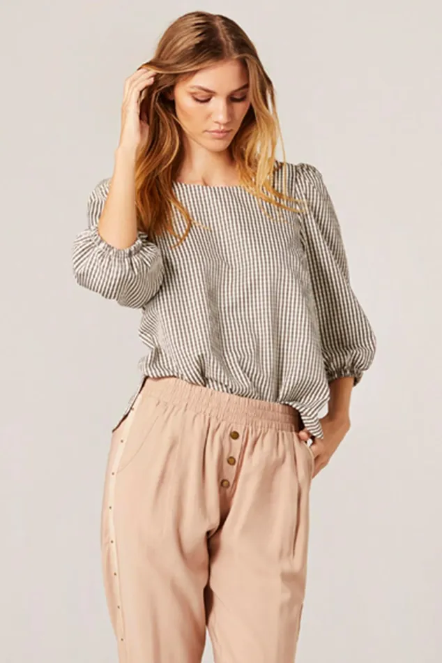 SELMA BLOUSE 14802 999 Black 999 Women IN FRONT BLOUSES SHIRTS