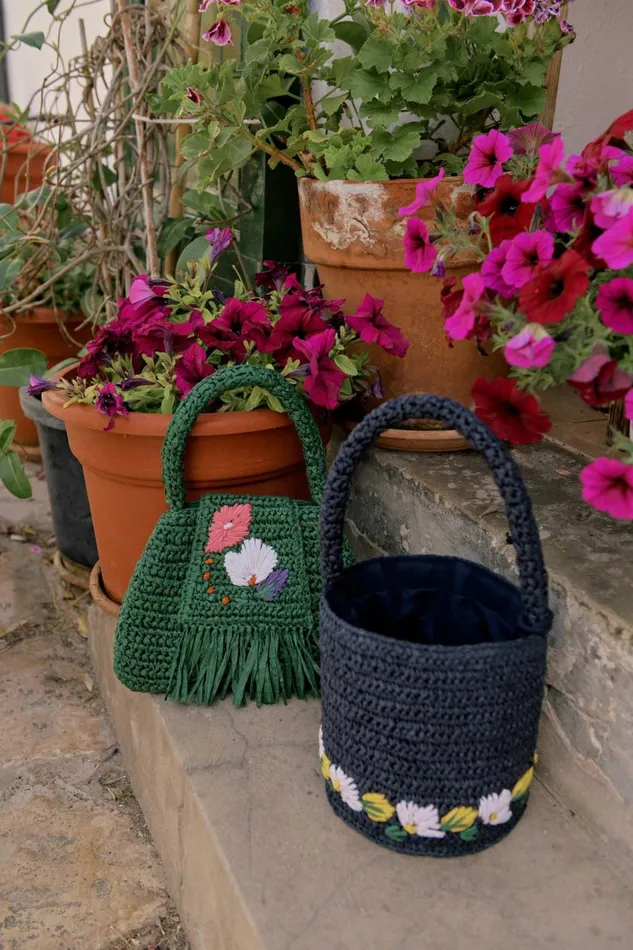Sherrie Green Embroidery Women RIXO Bags Sherrie Green Embroidery Women RIXO Bags