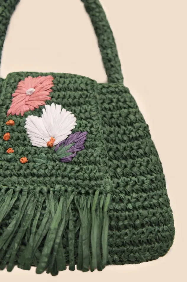 Sherrie Green Embroidery Women RIXO Bags Sherrie Green Embroidery Women RIXO Bags