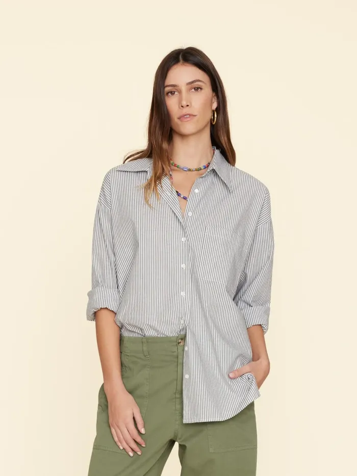 Shirts Sage White Sydney Shirt 8211 XRENA Women Shirts Sage White Sydney Shirt 8211 XRENA Women