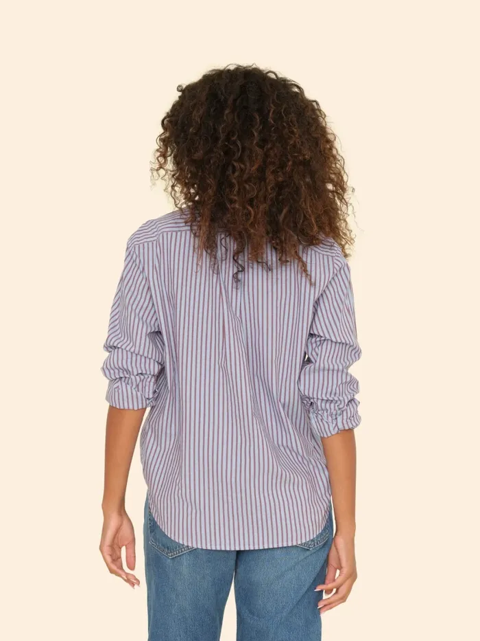 Shirts Skyline Plum Quinn Shirt XRENA Women Shirts Skyline Plum Quinn Shirt XRENA Women