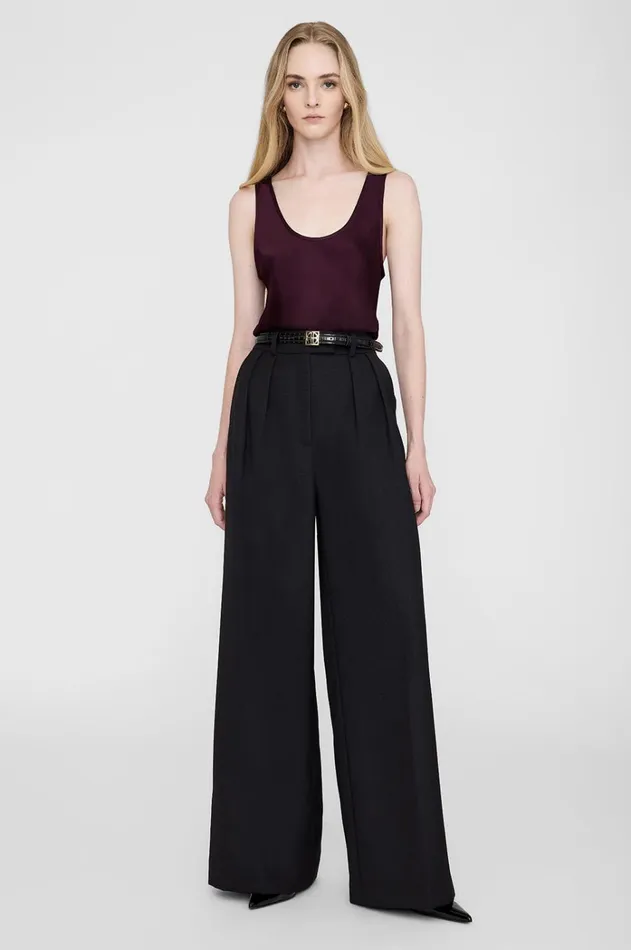 Shirts Women ANINE BING Lea Top 8211 Bordeaux